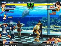 une photo d'Ã©cran de The King of Fighters 2000 sur Sega Dreamcast